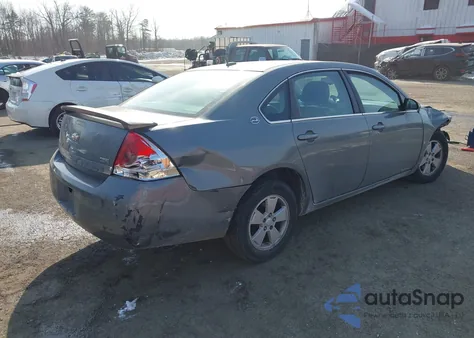 2008 Chevrolet Impala Lt z USA, uszkodzony, nr VIN 2G1WT58K081325325